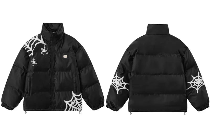 CLOUT COLLECTION ™  'Society' Transparent Puffer Jacket