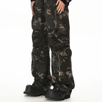 'Prototype' Tactical Cargo Pants in Forest Camo