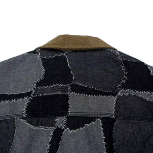 'Wonderland' Patchwork Denim Jacket