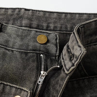 'Noxious' Layered Baggy Denim Jeans