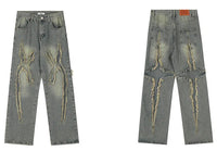 'Chaos' Vintage Ripped Denim Jeans