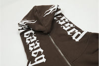 Extreme Aesthetic 'Blessed' Full Zip Hoodie