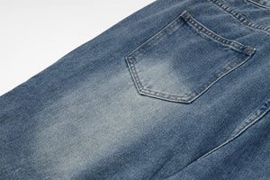 'Anomaly' Pin Clasp Baggy Denim Jeans