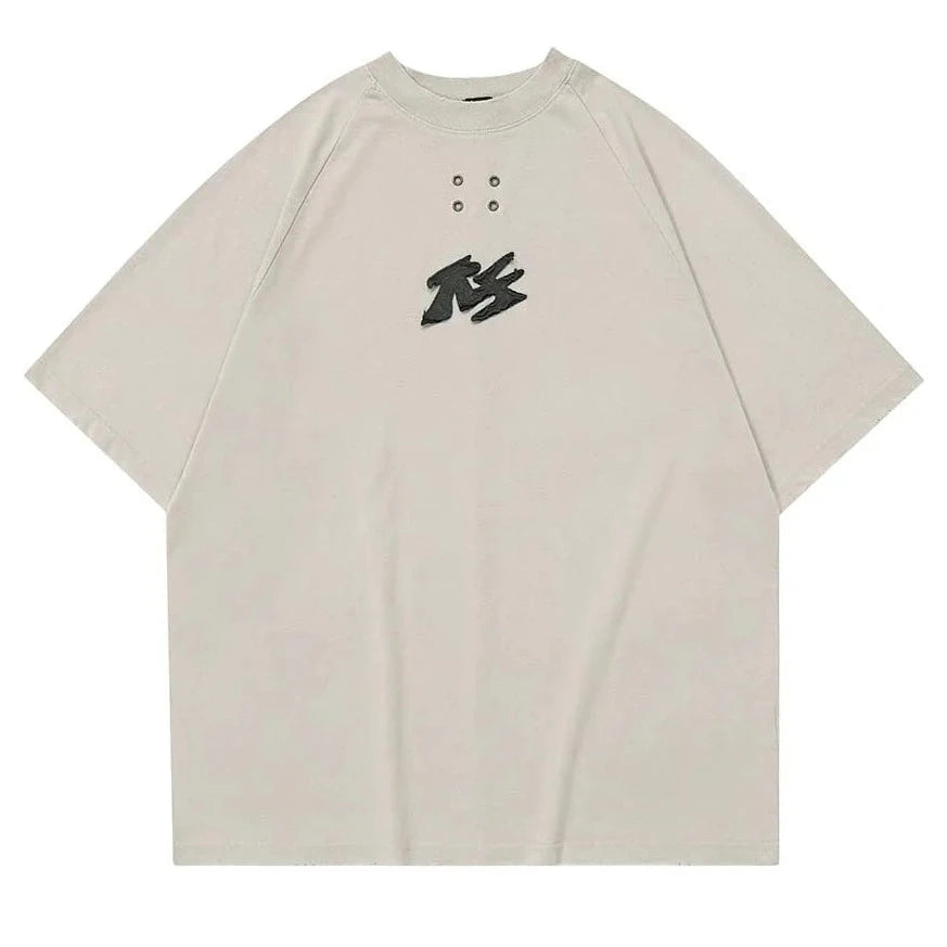 CLOUT COLLECTION ™️ | 'Chaos' Distressed Oversized Cotton T-Shirt