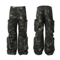 'Prototype' Tactical Cargo Pants in Forest Camo