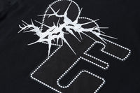 Extreme Aesthetic Logo Print Cotton T-Shirt