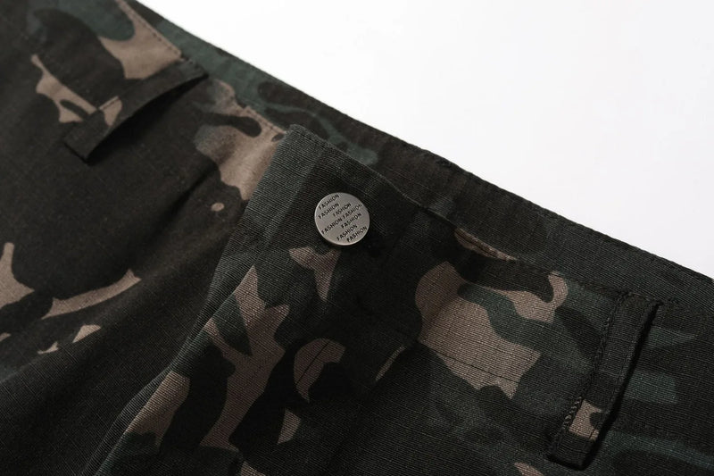 'Prototype' Tactical Cargo Pants in Forest Camo