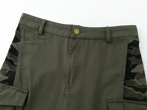 'Overdrive' Patchwork Camo Cargo Pants