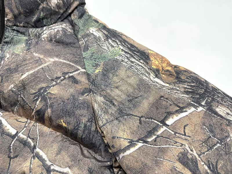 Reversible Camo Puffer Jacket