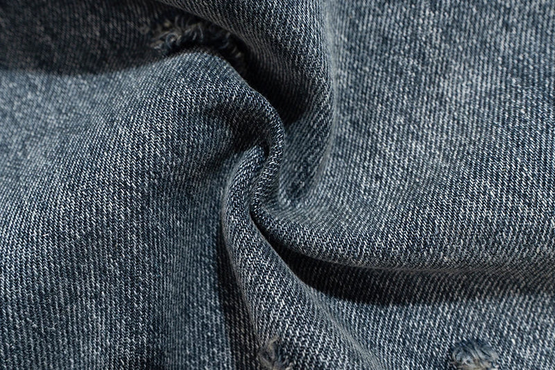 'Grit' Dirty Wash Stacked Denim Jeans