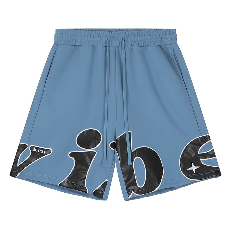 Ken Vibe Embroidered Logo Patch Sweat Shorts