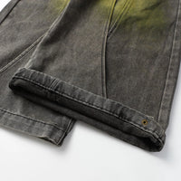 'Noxious' Layered Baggy Denim Jeans