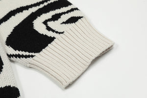 Memento Mori Oversized Knit Sweater