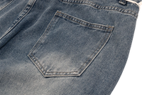 'Anomaly' Pin Clasp Baggy Denim Jeans