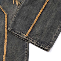 'Fray' Structured Denim Jeans