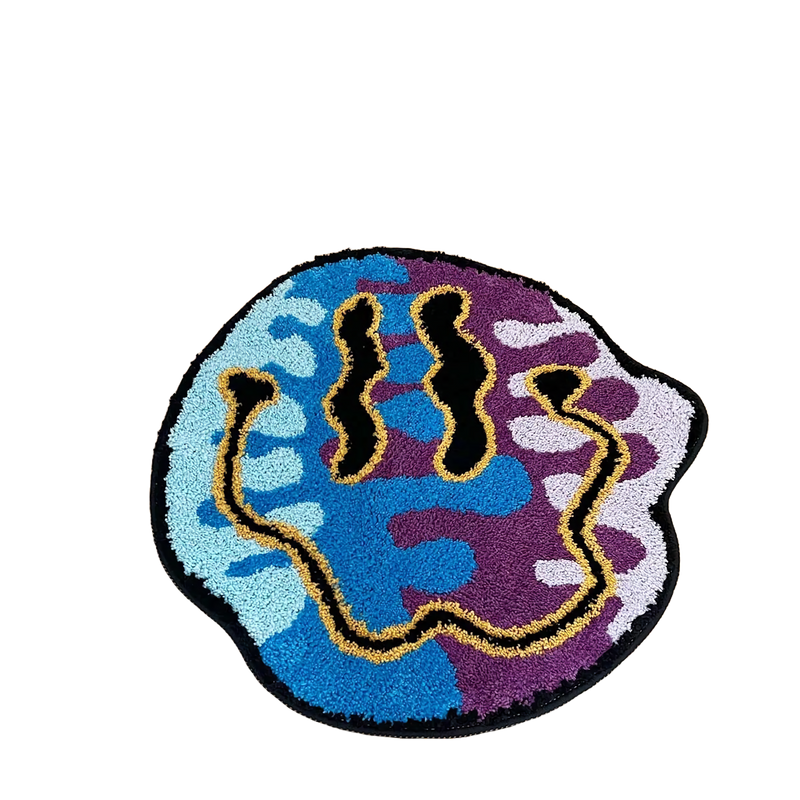 CLOUT COLLECTION ™ | Fluid Mirth Tufted Smile Rug