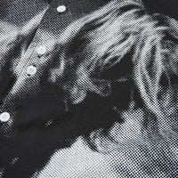 Extreme Aesthetic Kurt Cobain Button Up