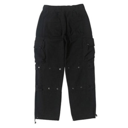 Oversize Cargo Joggers in Black