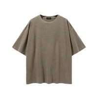 Oversized Cotton T-Shirt in Neutral Tone