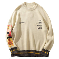 Vincent Van Gogh Embroidered Cotton Sweater