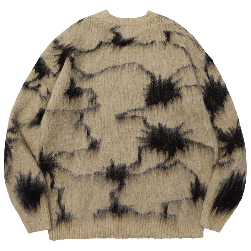 'Rorschach' Oversized Knit Sweater