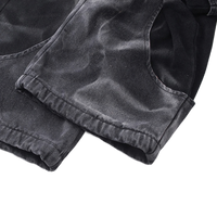 'Vortex' Noir Layered Denim Jeans