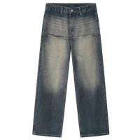 'Archetype' Thigh Pocket Faded Denim Jeans