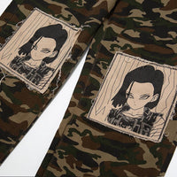 Android 18 Wide Leg Camo Pants