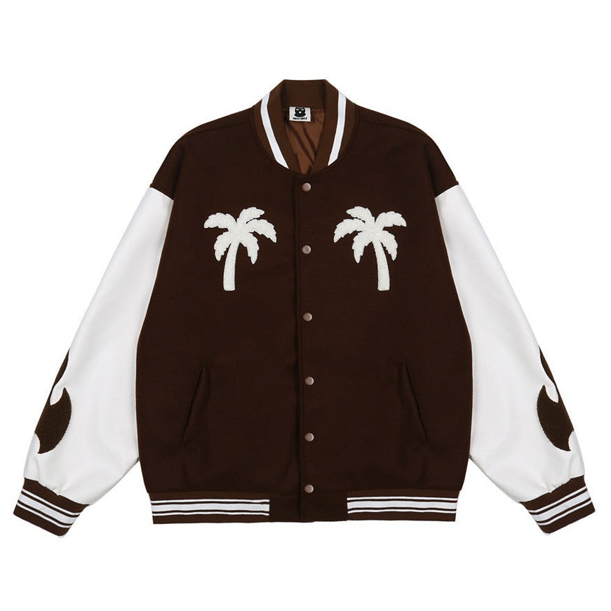 Extreme Aesthetic 'Desert Heat' Custom Embroidered Varsity Jacket