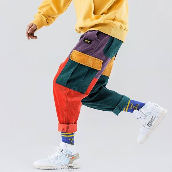 Retro Clout Corduroy Cargo Joggers | Clout Collection – CLOUT COLLECTION