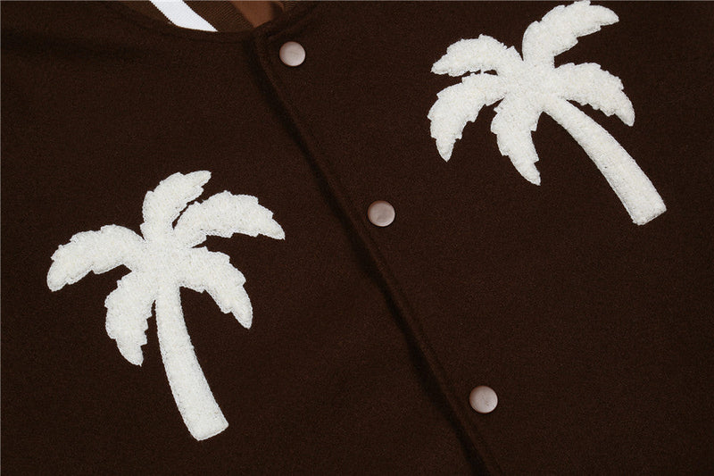 Extreme Aesthetic 'Desert Heat' Custom Embroidered Varsity Jacket