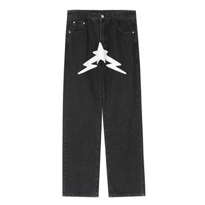 Stellar Print Custom Denim Jeans