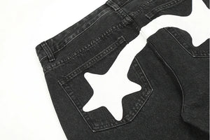 Stellar Print Custom Denim Jeans
