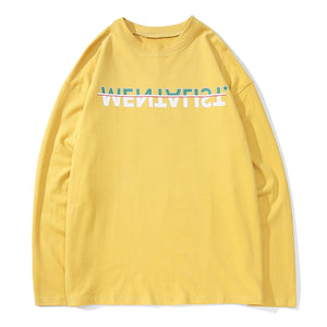 Mentalist Long Sleeve Tee with Vague Print - Clout Collection High Fashion Streetwear Men's and Women's