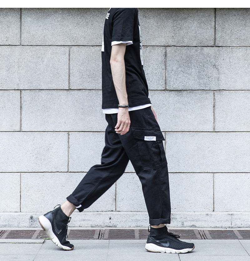 Vintage Casual Tapered Chinos - Clout Collection High Fashion Streetwear Men's and Women's