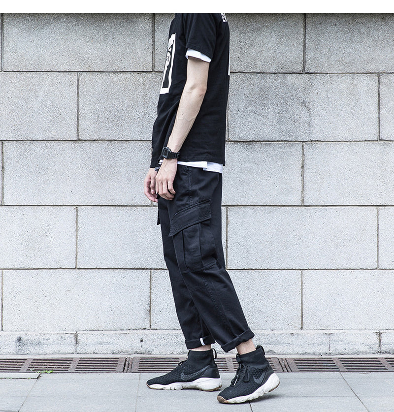 Vintage Casual Tapered Chinos - Clout Collection High Fashion Streetwear Men's and Women's