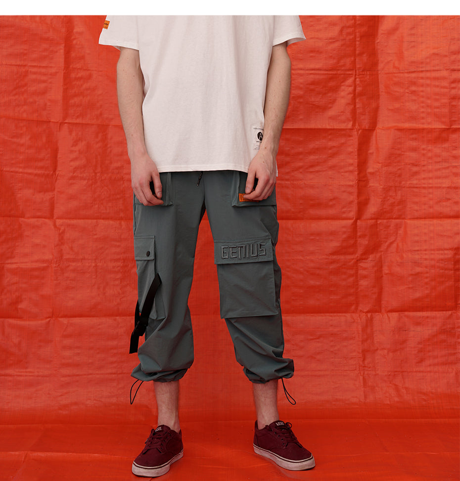 Genius Adjustable Track Pants | Clout Collection – CLOUT COLLECTION