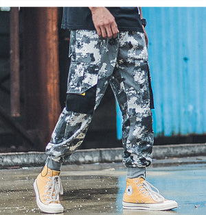 Subcrude Revival Tactical Cargo Joggers in Camo - Clout Collection High Fashion Streetwear Men's and Women's