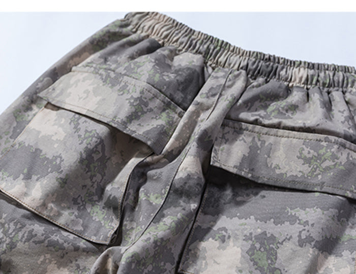 Subcrude Revival Tactical Cargo Joggers in Camo - Clout Collection High Fashion Streetwear Men's and Women's