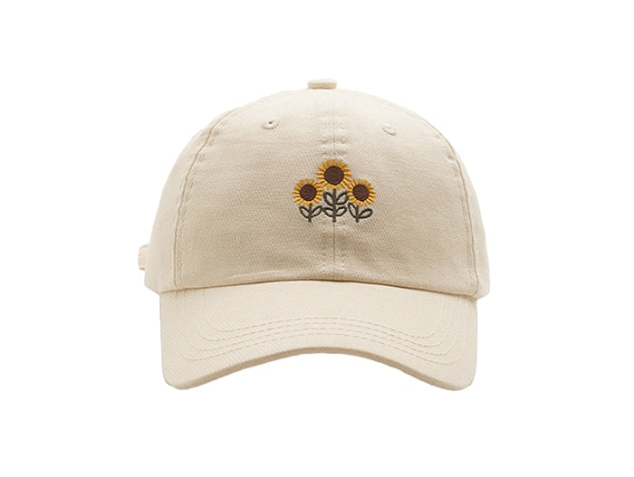 Minimalist Sunflower Dad Hat | Clout Collection – CLOUT COLLECTION