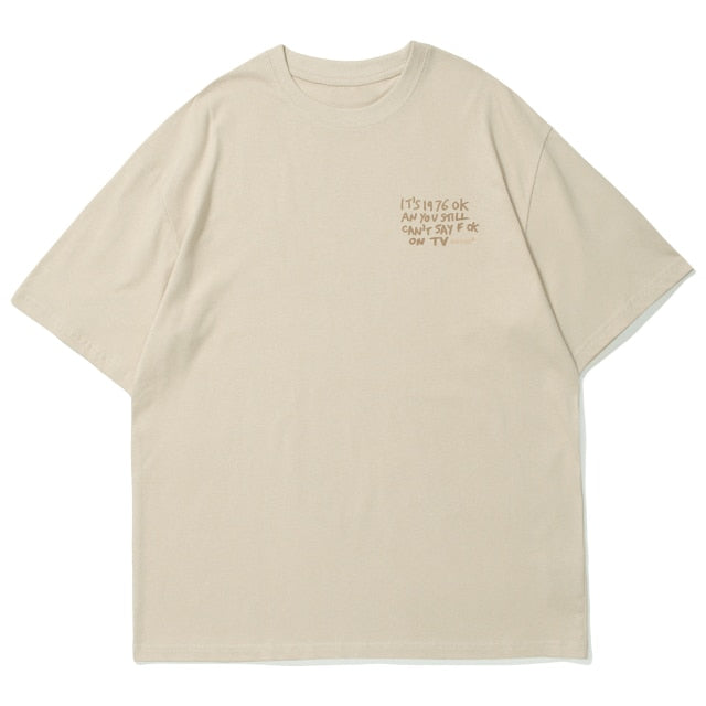 Senseless® '1976' Vintage Aesthetic Cotton T-Shirt