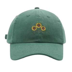 Minimalist Sunflower Dad Hat