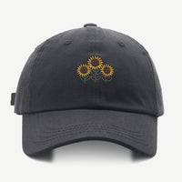 Minimalist Sunflower Dad Hat