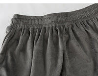 Lounge Velour Shorts in Charcoal or Black