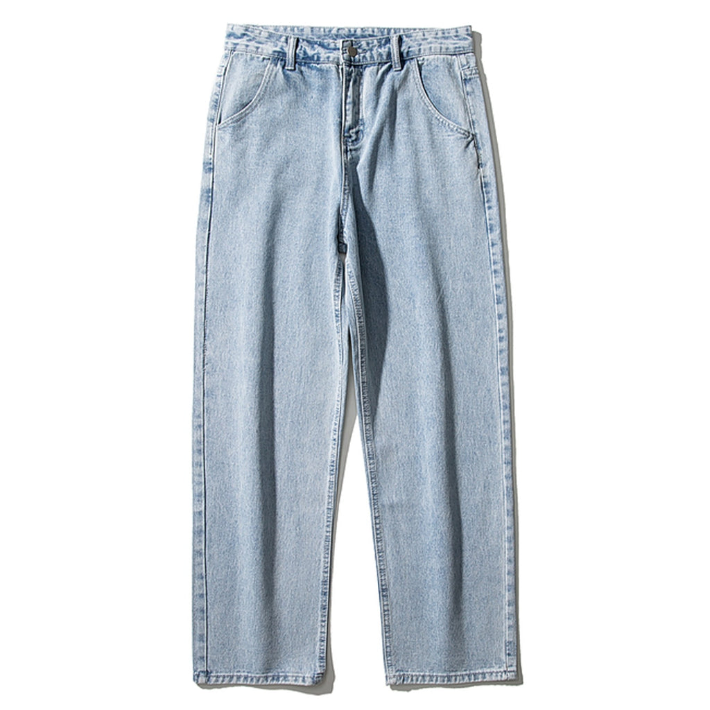 Mid 90s Straight Leg Jeans in Mid Wash Blue or Black