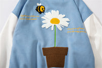 Crown Grade Varsity Jacket with Custom Daisy Patching