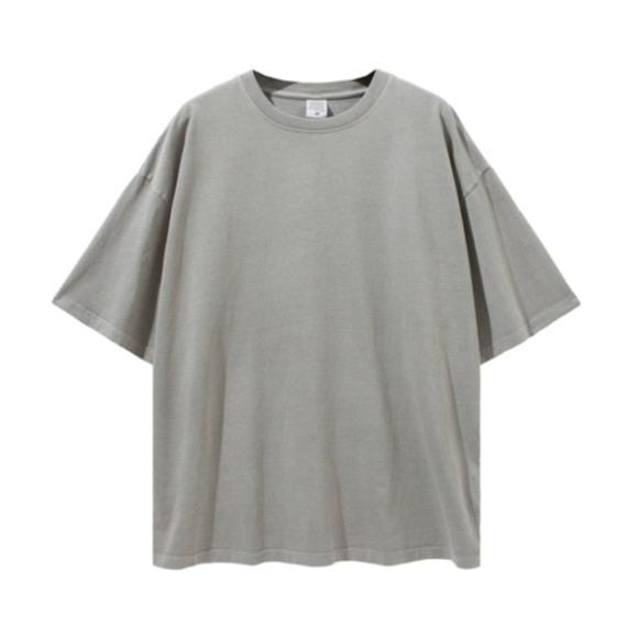 Oversized Cotton T-Shirt in Neutral Tone