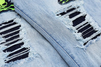 Toxic Denim Jeans with Heavy Distress