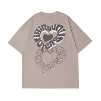 Unusual Original 'Retro Love' Cotton T-Shirt