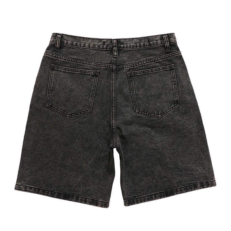 CLOUT COLLECTION ™ | Editorial Department Star Panel Denim Jean Shorts